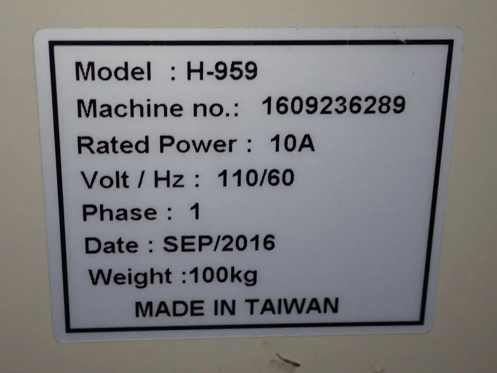 Uline 28" Strapping Machine - H-959