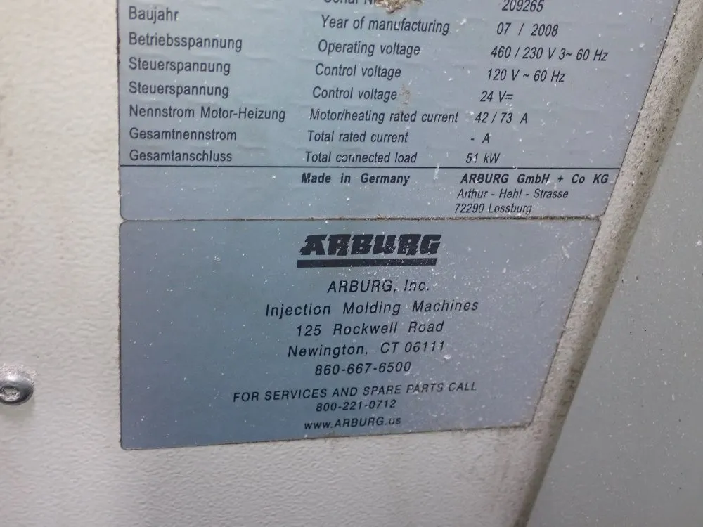 Arburg Injection Molder