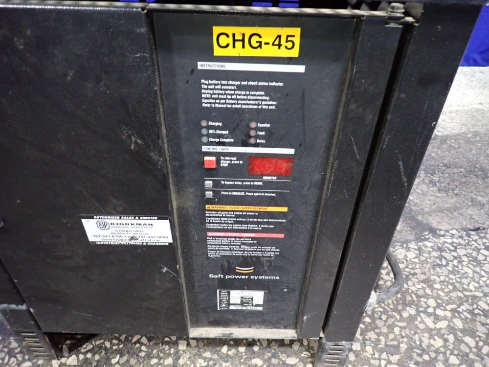 Saft Power Systems 600 Ah Battery Charger - Smc16c-12093yg-00