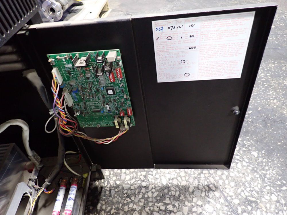 Saft Power Systems 600 Ah Battery Charger - Smc16c-12093yg-00