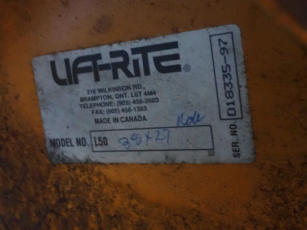 Lift-rite Pallet Jack - L50