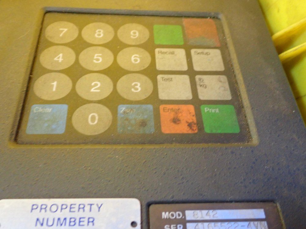 Toledo 2500 Lbs Scale - 8142