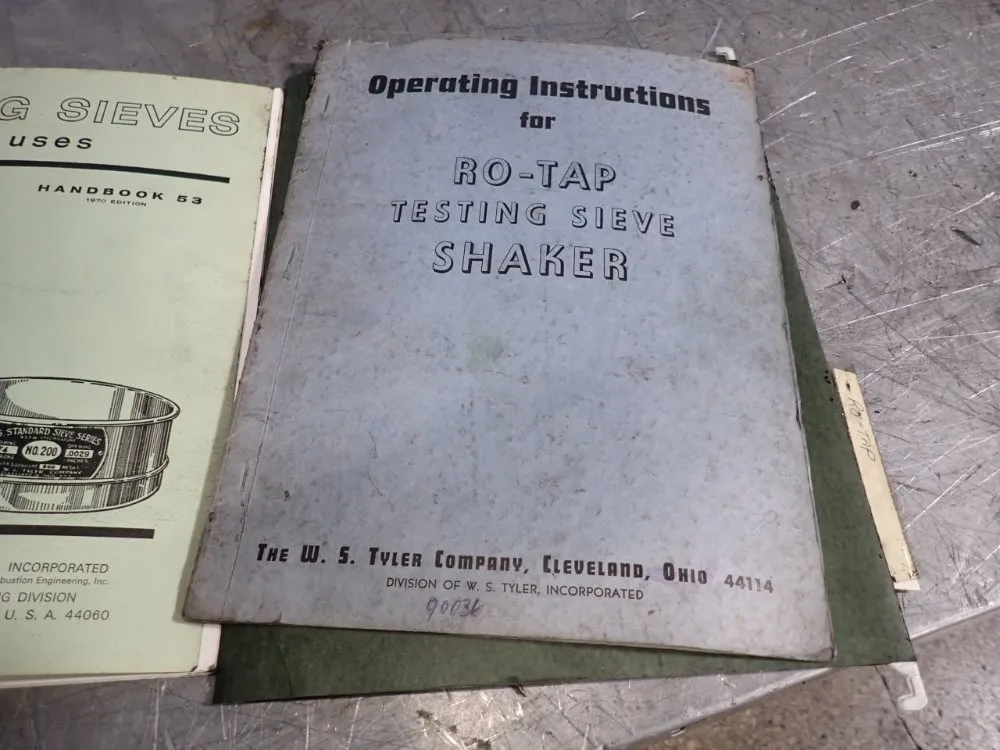 W.s. Tyler 10" Sieve Shaker - Rx-29