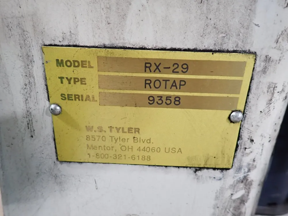 W.s. Tyler 10" Sieve Shaker - Rx-29