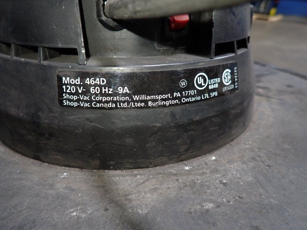 Shop-vac 2.5 Hp Wet/dry Vacuum - 464d