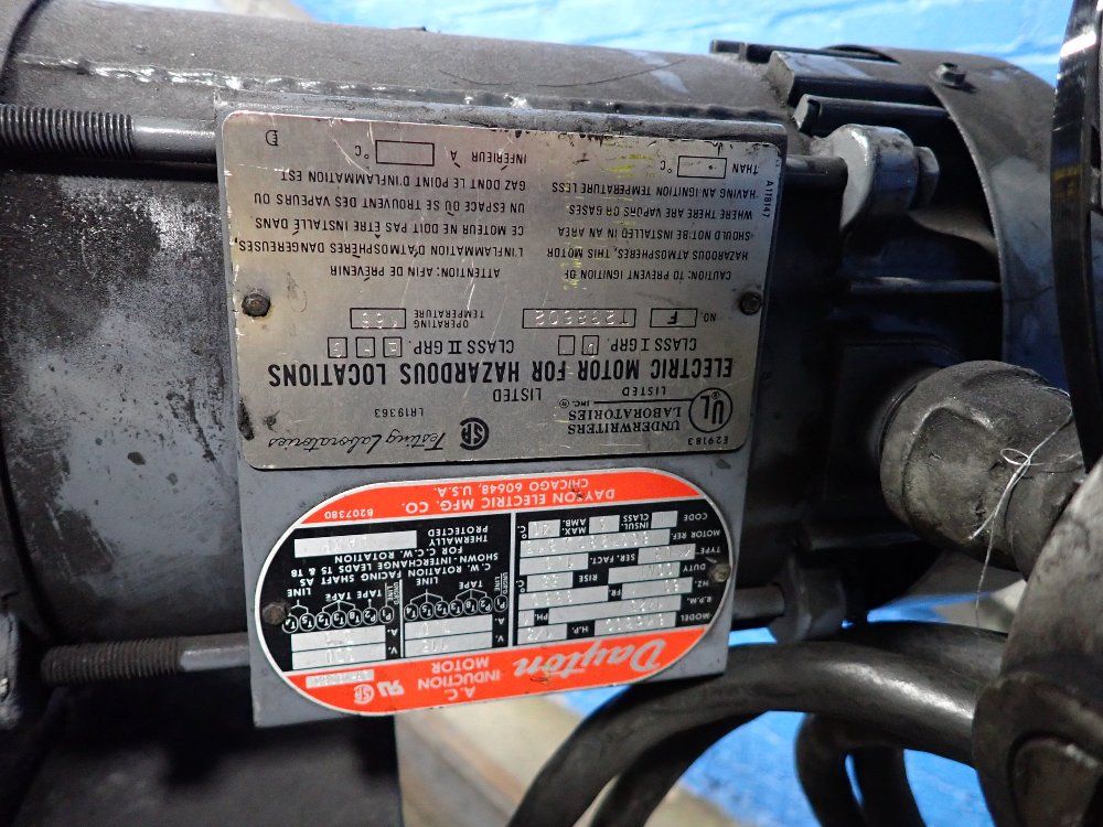 Patternson-kelley 1/3 Hp Twin Shell Dry Blender - Lb-6579r