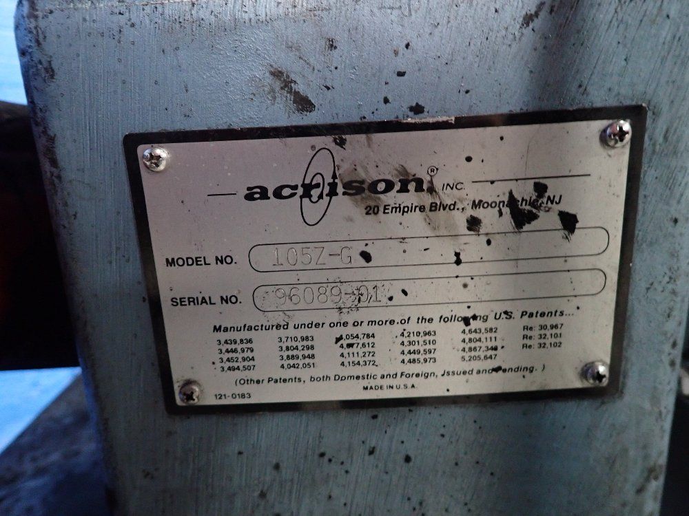 Acrison 1 Hp Screw Feeder - 105z-g