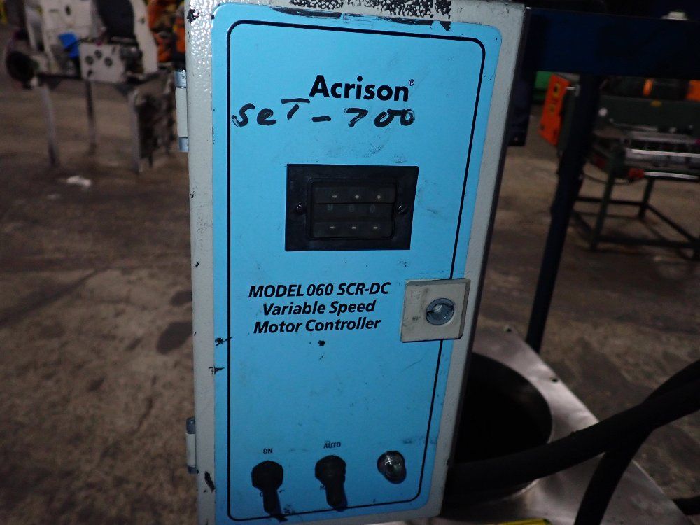 Acrison 1 Hp Screw Feeder - 105z-g