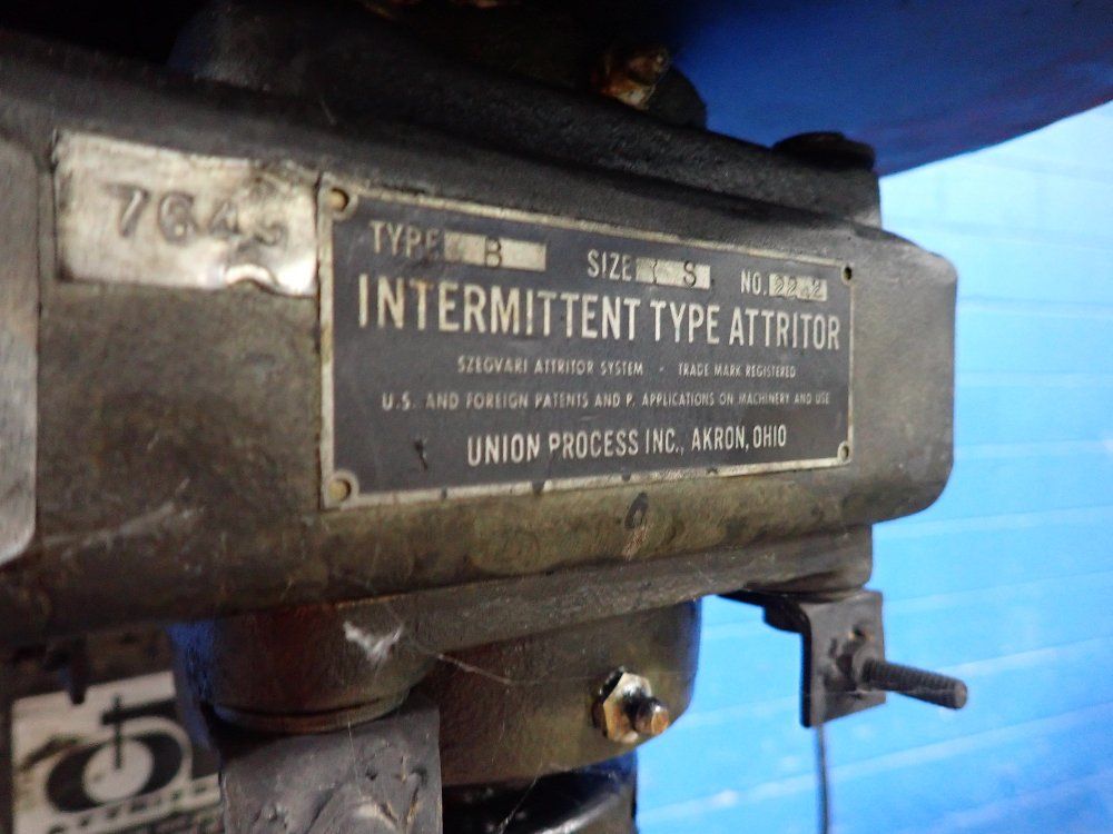 Union Process 2 Hp Attritor - B / 1s