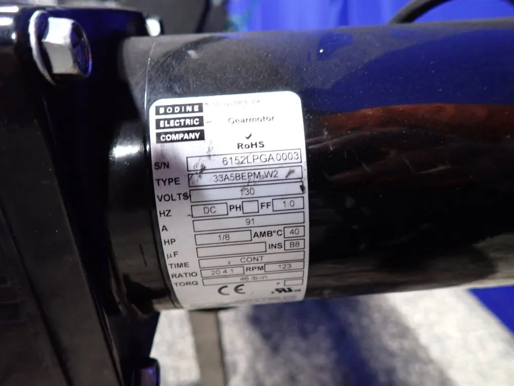 Spee-dee 120"x6" Power Belt Conveyor