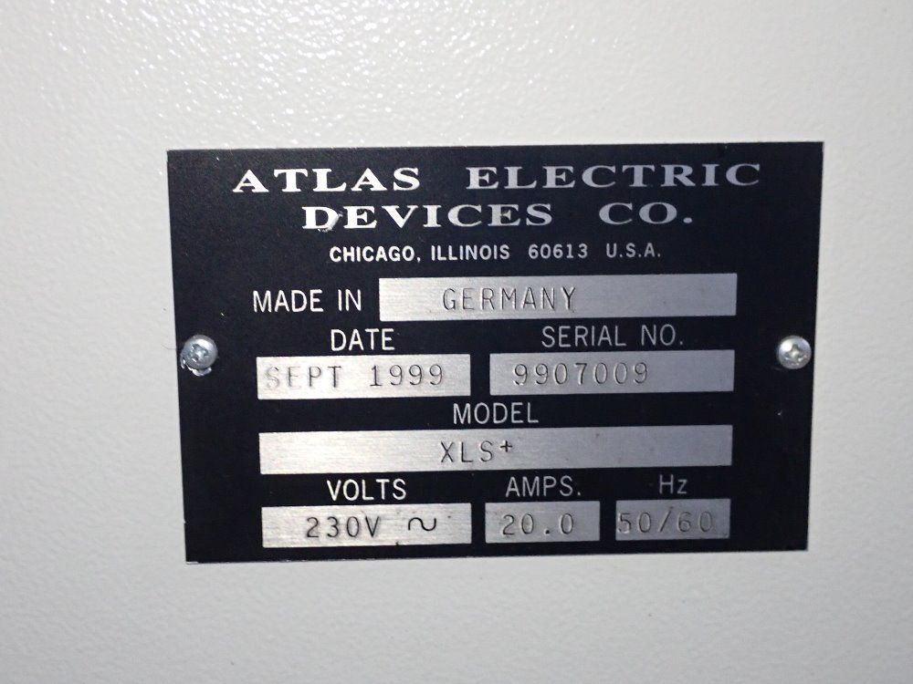 Atlas Electric Weathering Instrument - Xls+
