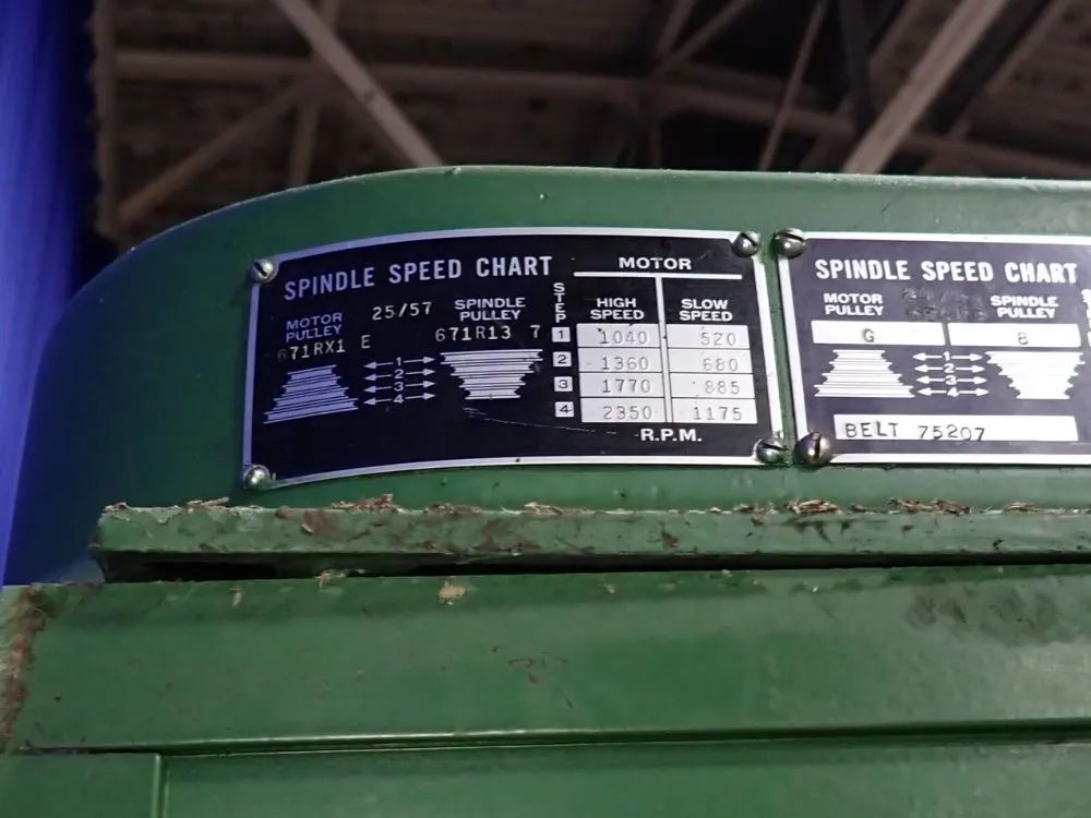 Snow Manufacturing Co 21"x13 1/2" Table Tapping Machine - Dr-3-r