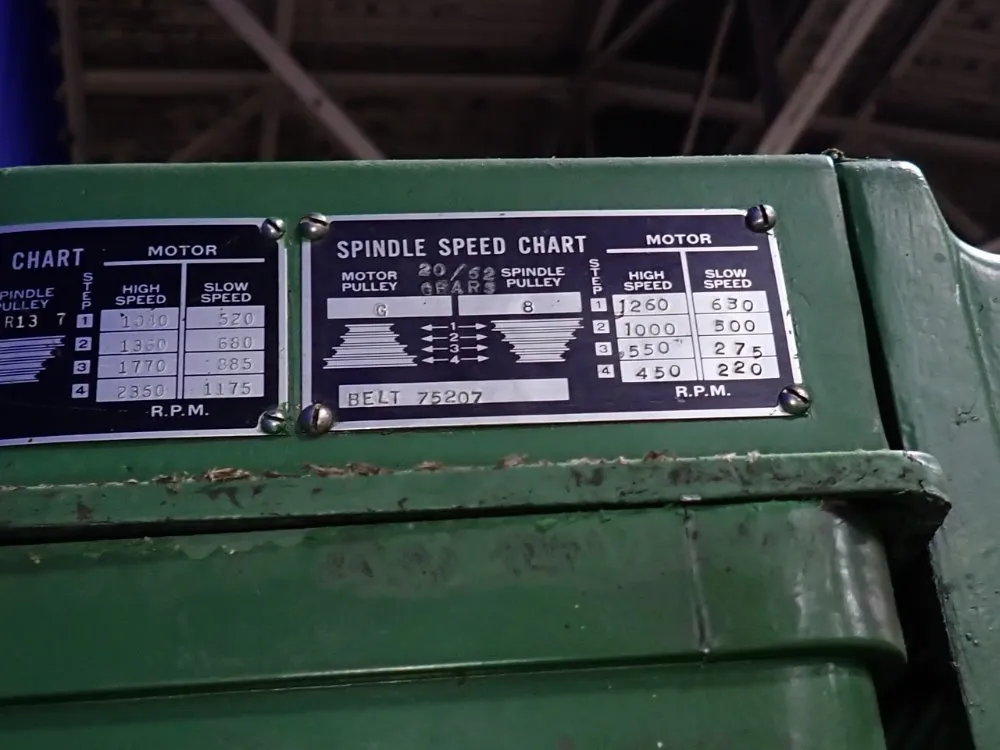 Snow Manufacturing Co 21"x13 1/2" Table Tapping Machine - Dr-3-r