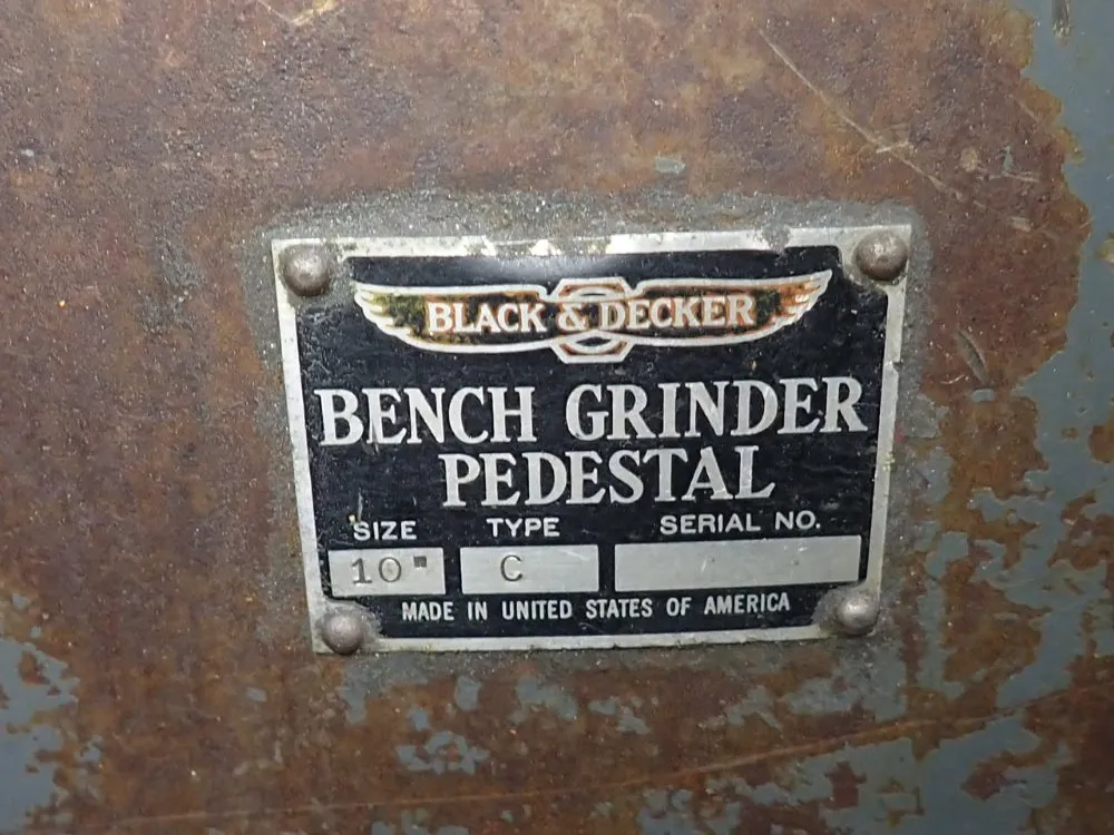 Black & Decker 10" Bench Grinder - 85
