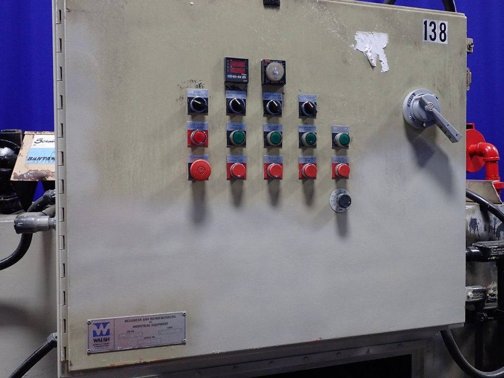 Walsh 10" X 70" 1995 Walsh Industrial Hose Cleaner