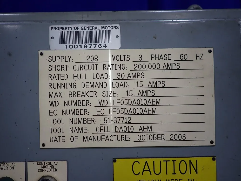 Aem Panel Control Cabinet