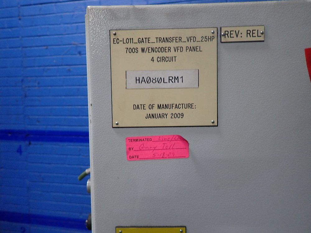Rittal / Allen Bradley 13.6 Amps Tractor Vfd Panel Main Disc - Ha080lrm1