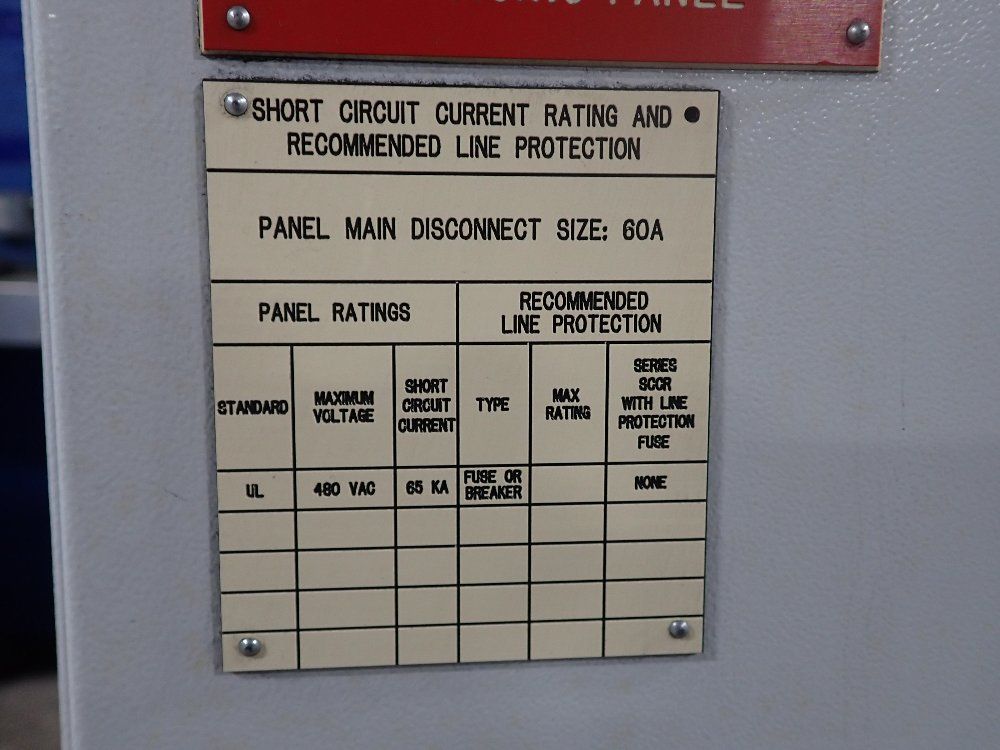 Rittal 27.2 Amps Tractor Vfd Panel Main Disc - Ha080rfm1