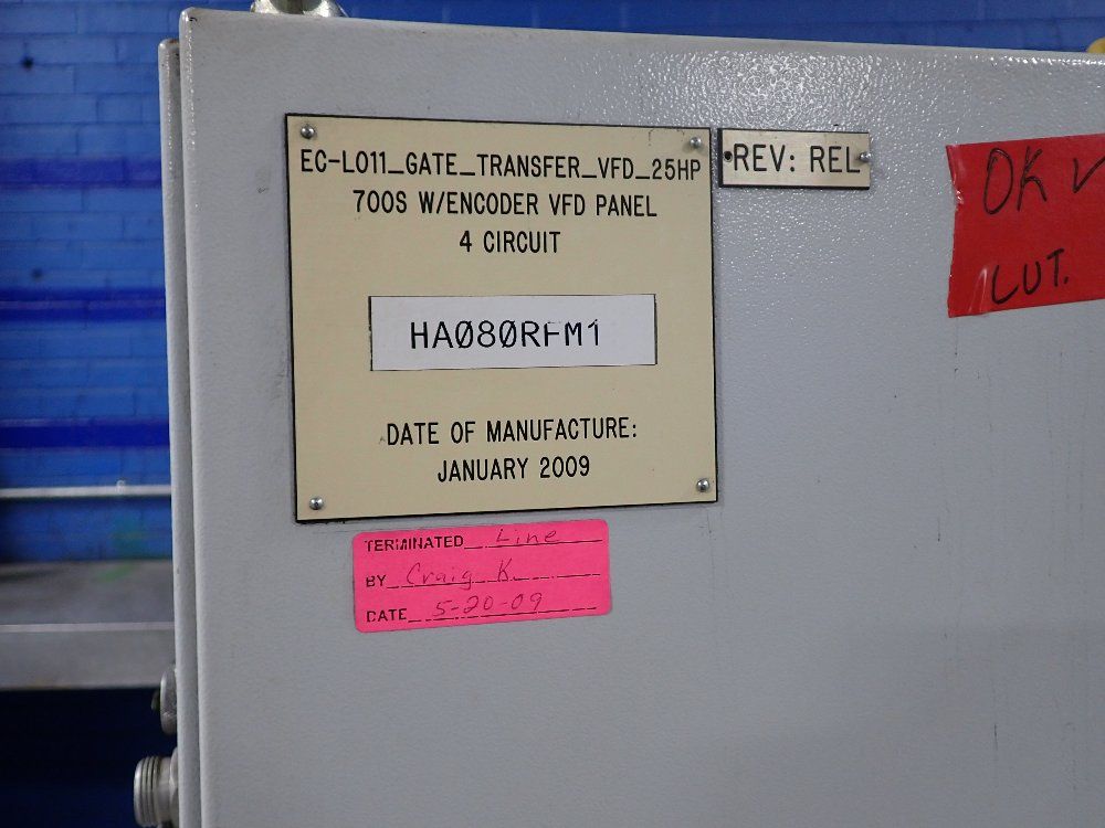 Rittal 27.2 Amps Tractor Vfd Panel Main Disc - Ha080rfm1