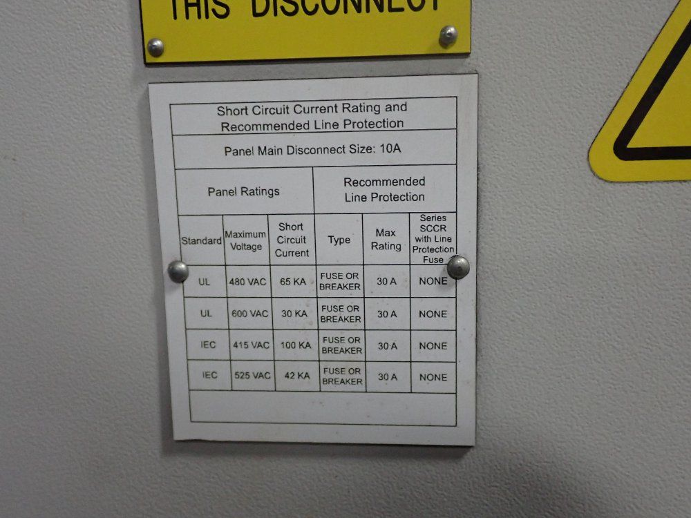 Rittal / Allen Bradley 37 Amps Vfd Panel - Ecs-4446