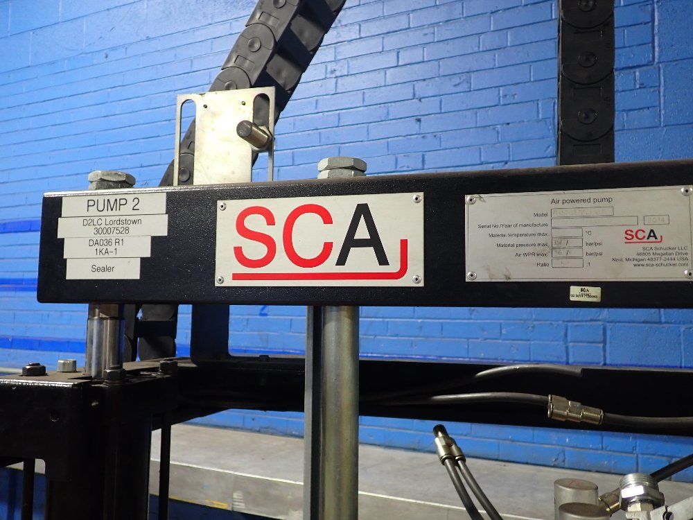 Sca 5075 Psi Air Powered Pump - Ppk57-0571p08-1000