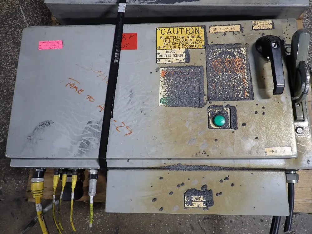 Allen-bradley 2-3 Hp Skid Control Enclosure