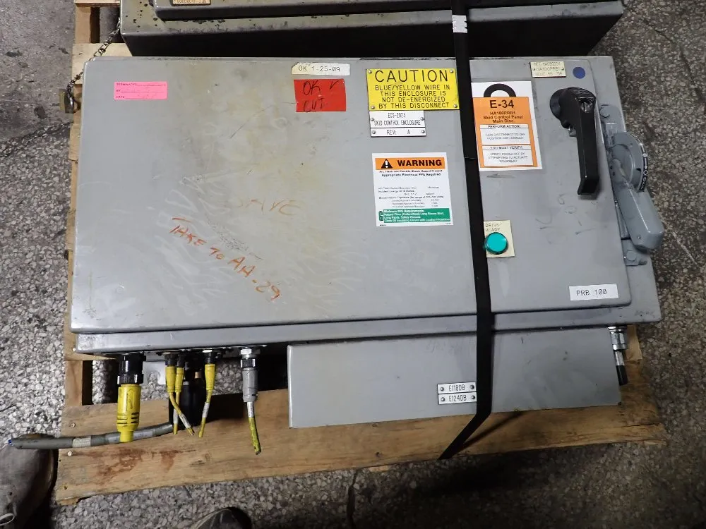 Allen-bradley 2-3 Hp Skid Control Enclosure