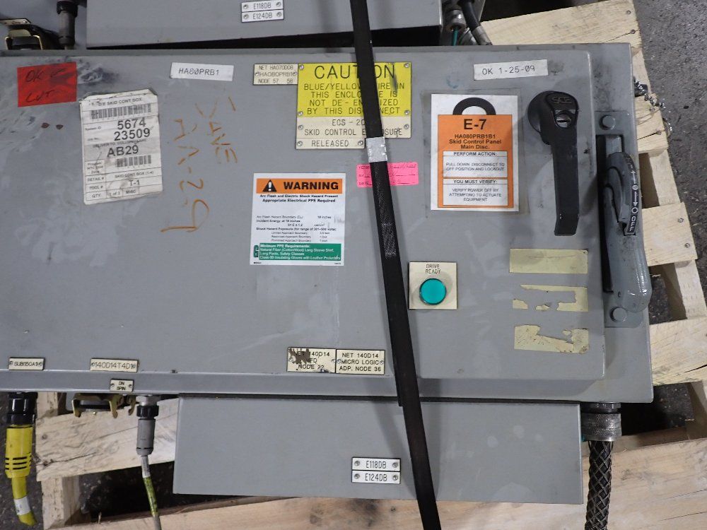 Allen-bradley 2-3 Hp Skid Control Panel - Ha80prb1