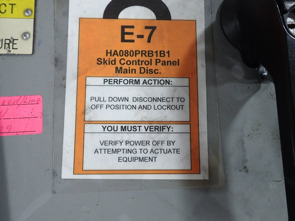 Allen-bradley 2-3 Hp Skid Control Panel - Ha80prb1