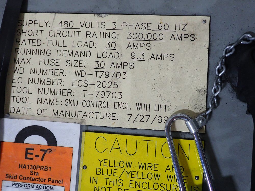 Allen-bradley Skid Control Panel - Ha060pkb1b1