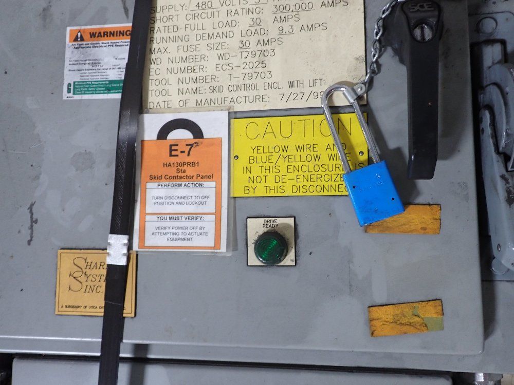 Allen-bradley Skid Control Panel - Ha060pkb1b1