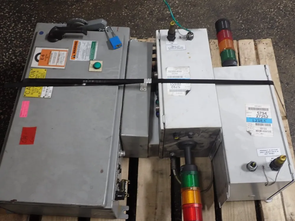 Allen-bradley/siemens Stack Light, Skid Contactor Panel - Ecs-4013