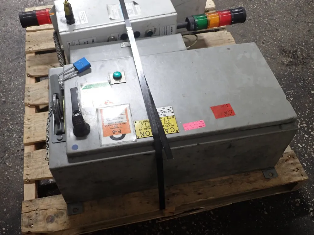 Allen-bradley/siemens Stack Light, Skid Contactor Panel - Ecs-4013