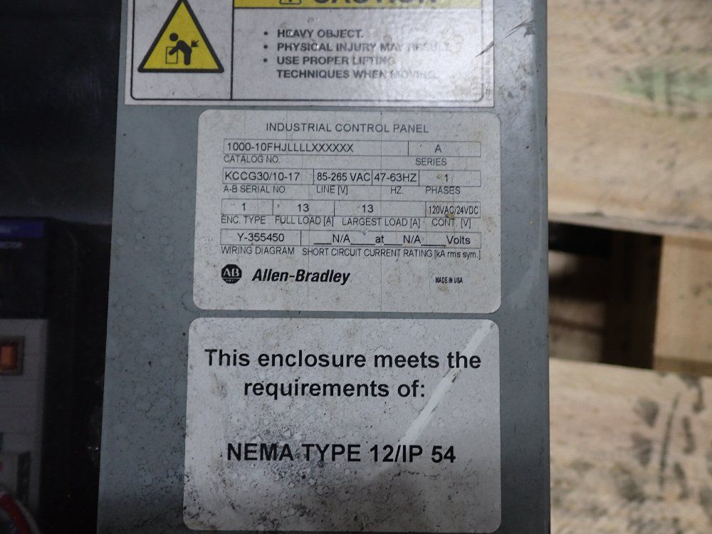 Allen-bradley Logix Panel - Kccg30/10-17