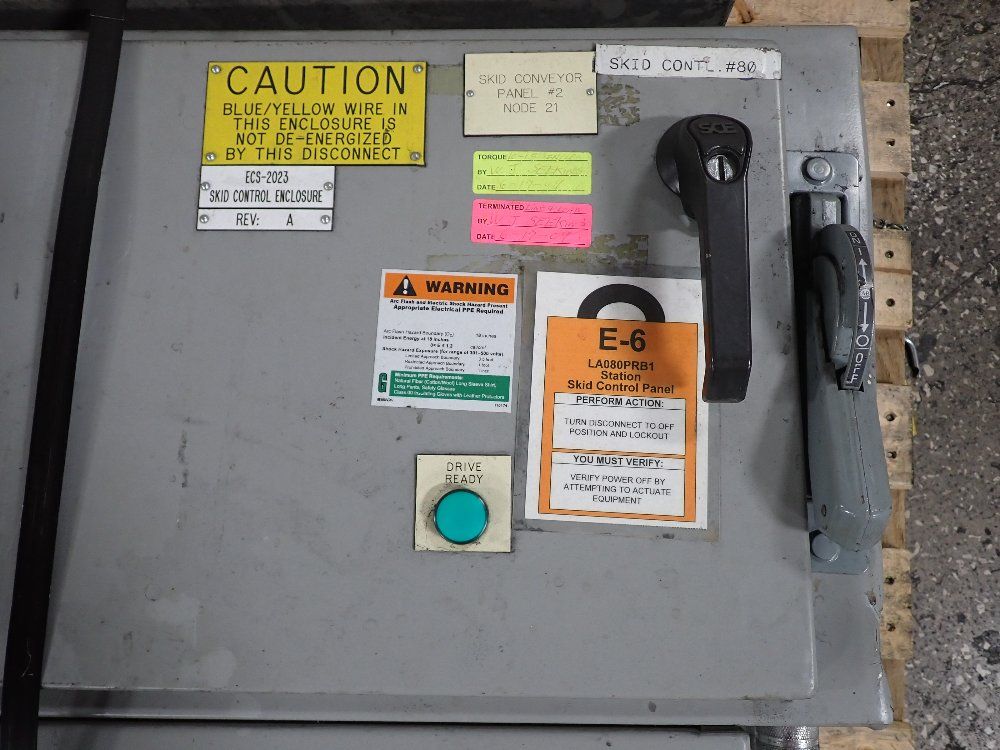 Allen-bradley 2-3 Hp Skid Control Panel - Ecs-2023/24