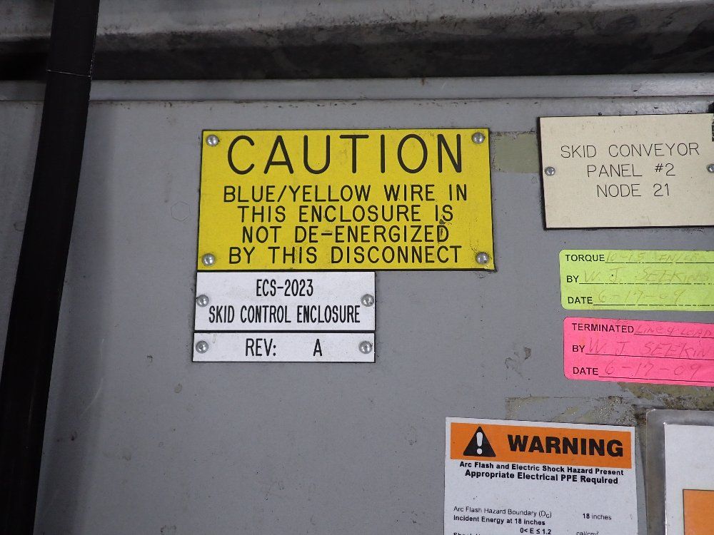 Allen-bradley 2-3 Hp Skid Control Panel - Ecs-2023/24