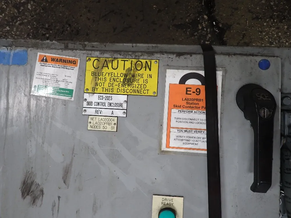 Siemens Stack Light, Simatic Multi Panel, Skid Contactor Panel