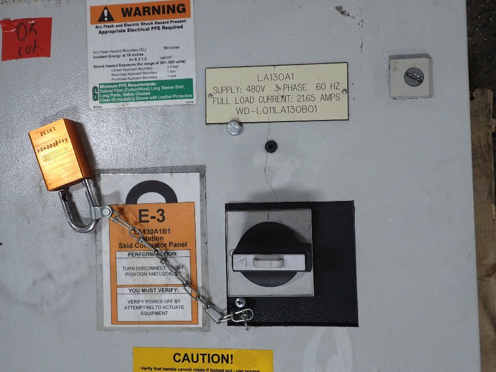 Skid Contactor Panel - La130a1