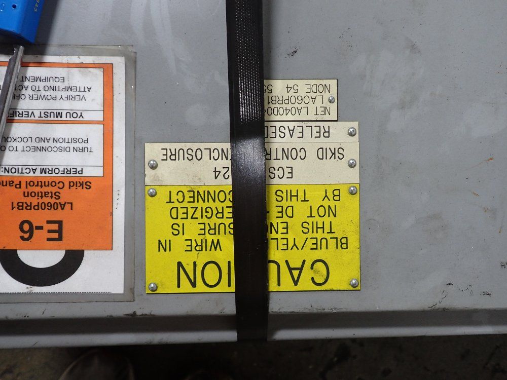 Allen-bradley 2-3 Hp Skid Control And Contactor Panel