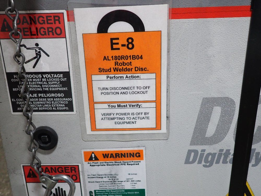 Emhart Teknologies Stud Welder And Stud Feeder - T0221244/500m And T049010/120