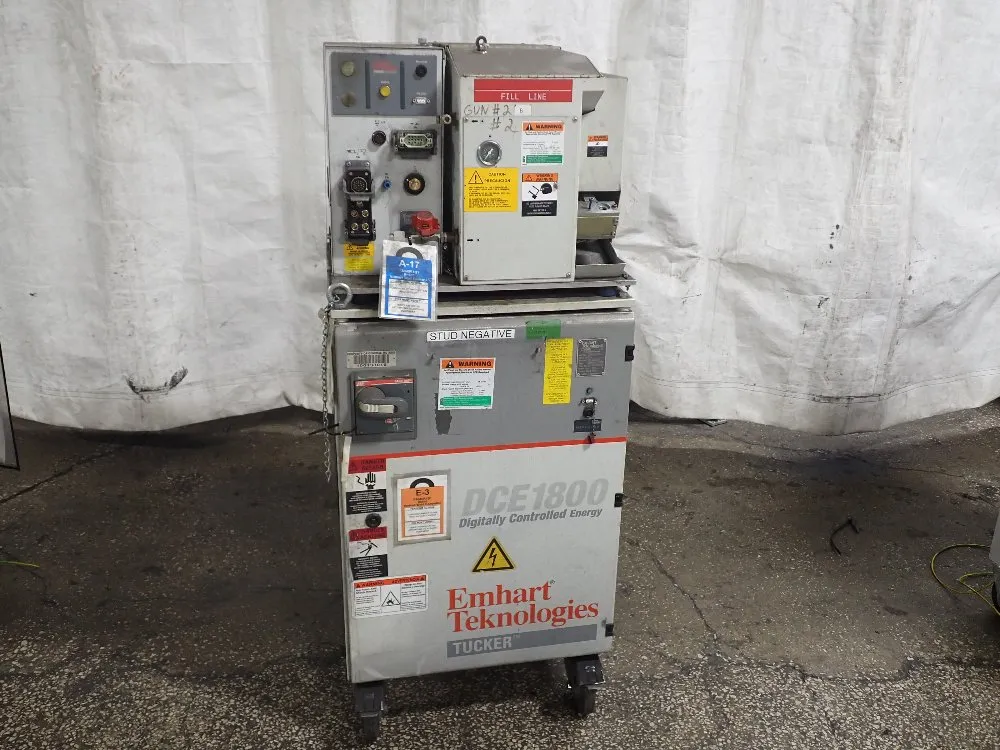 Emhart Teknologies Stud Welder And Stud Feeder - T0221244/500m And T049010/120
