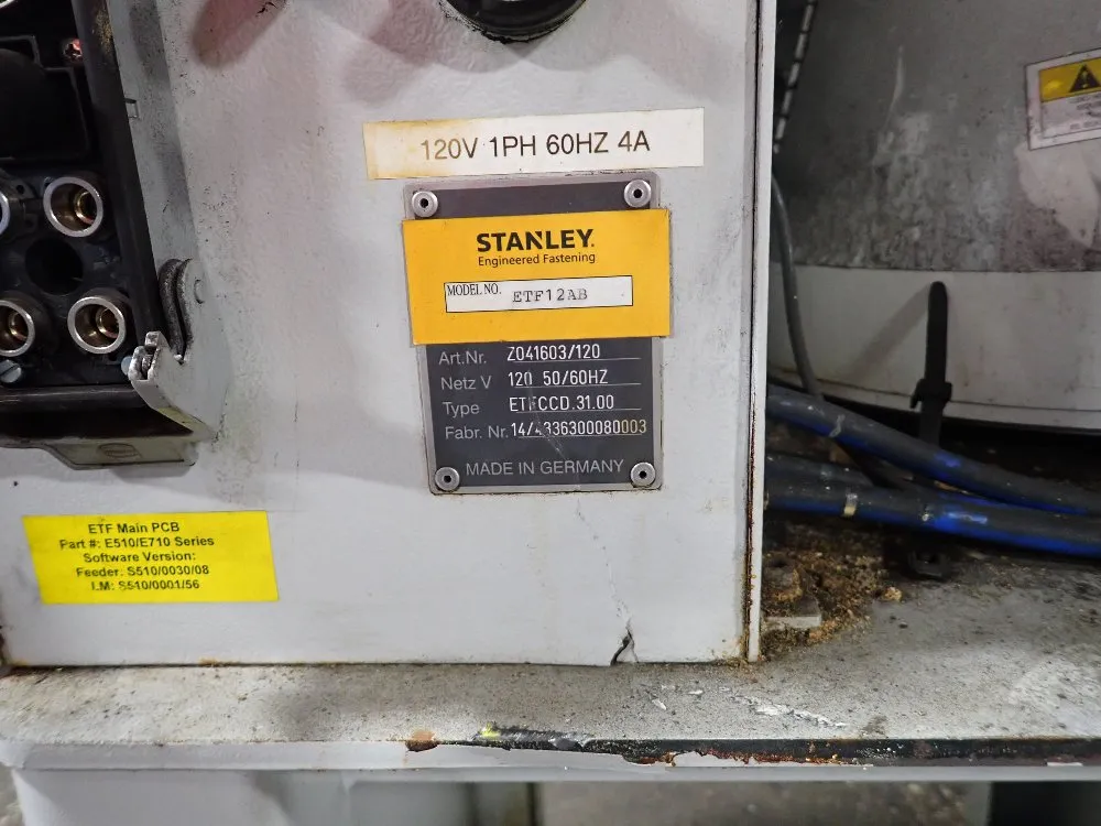 Emhart Teknologies Stud Feeding Unit - Etf12ab