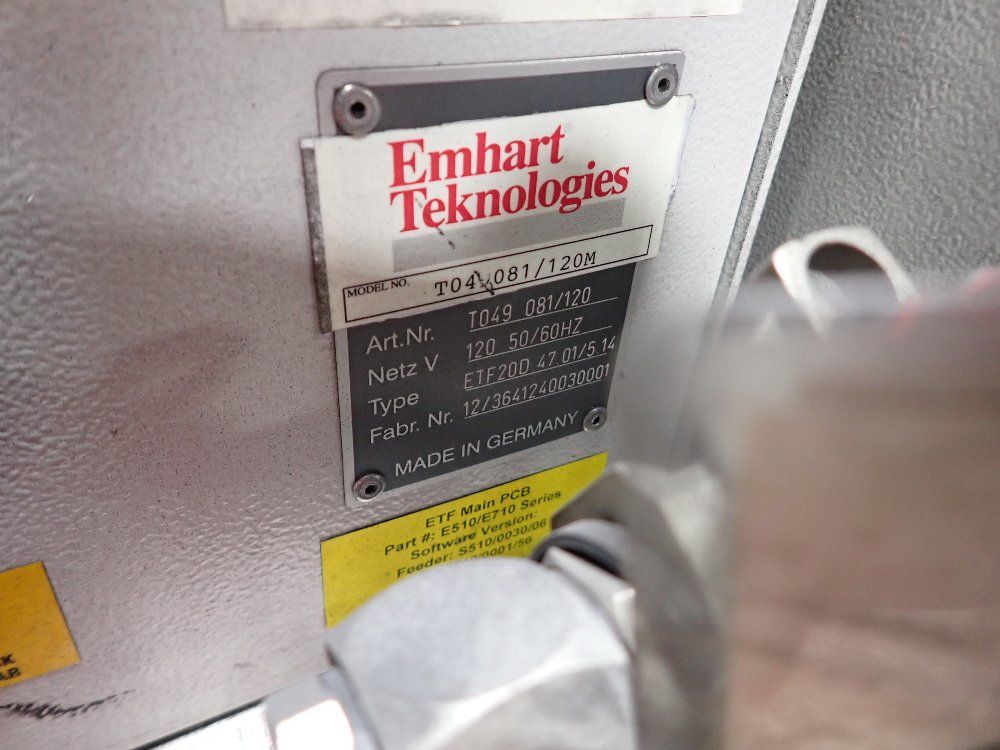 Emhart Teknologies Stud Feeder - T049081/120