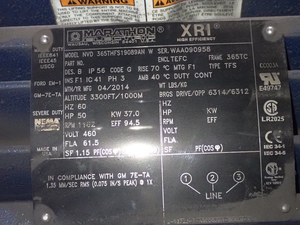 50 Hp Hydraulic Unit - Ecs-4235na