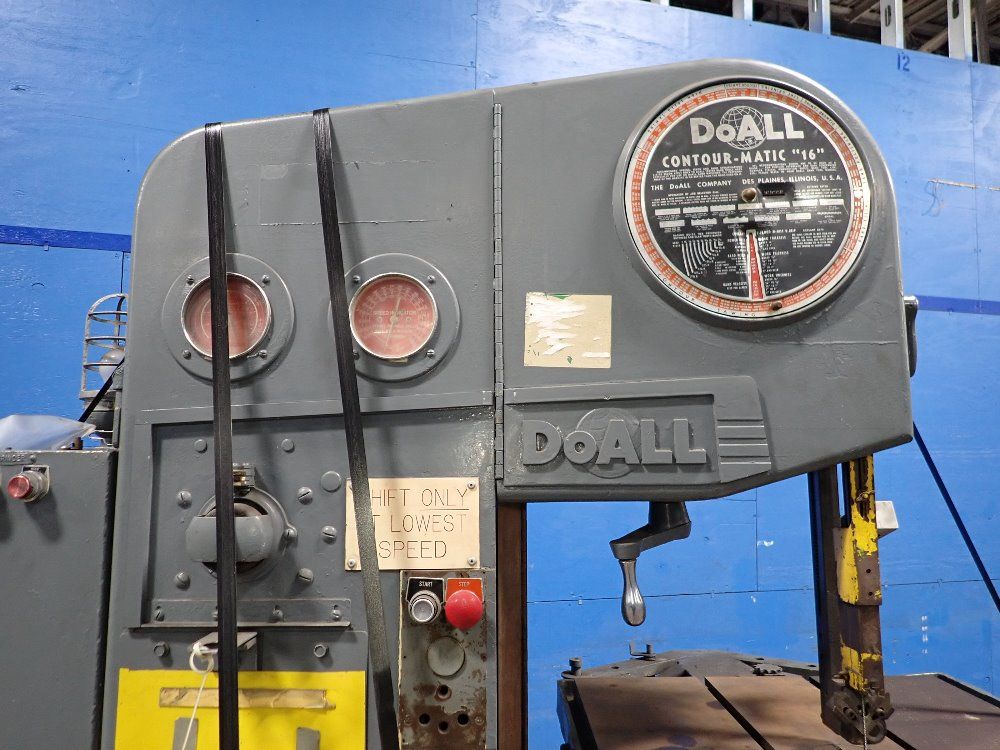 Doall 16" Vertical Band Saw - 1612-3