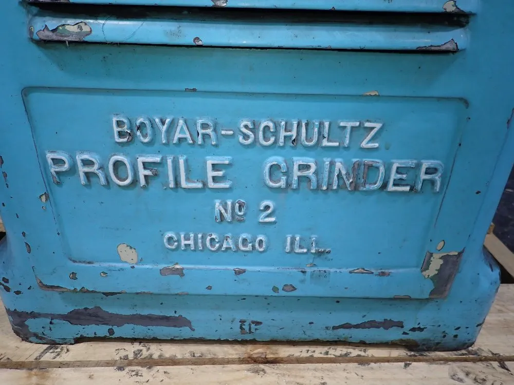 Boyar-schultz Profile Grinder - No.2