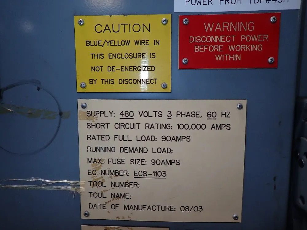 Square D Control Cabinet