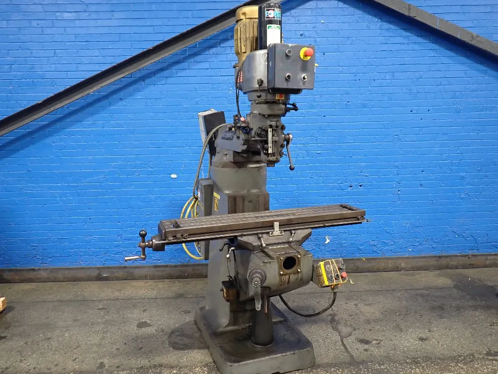Bridgeport 42"x9" Vertical Mill