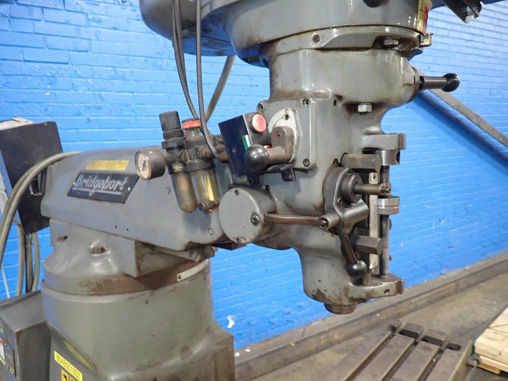 Bridgeport 42"x9" Vertical Mill