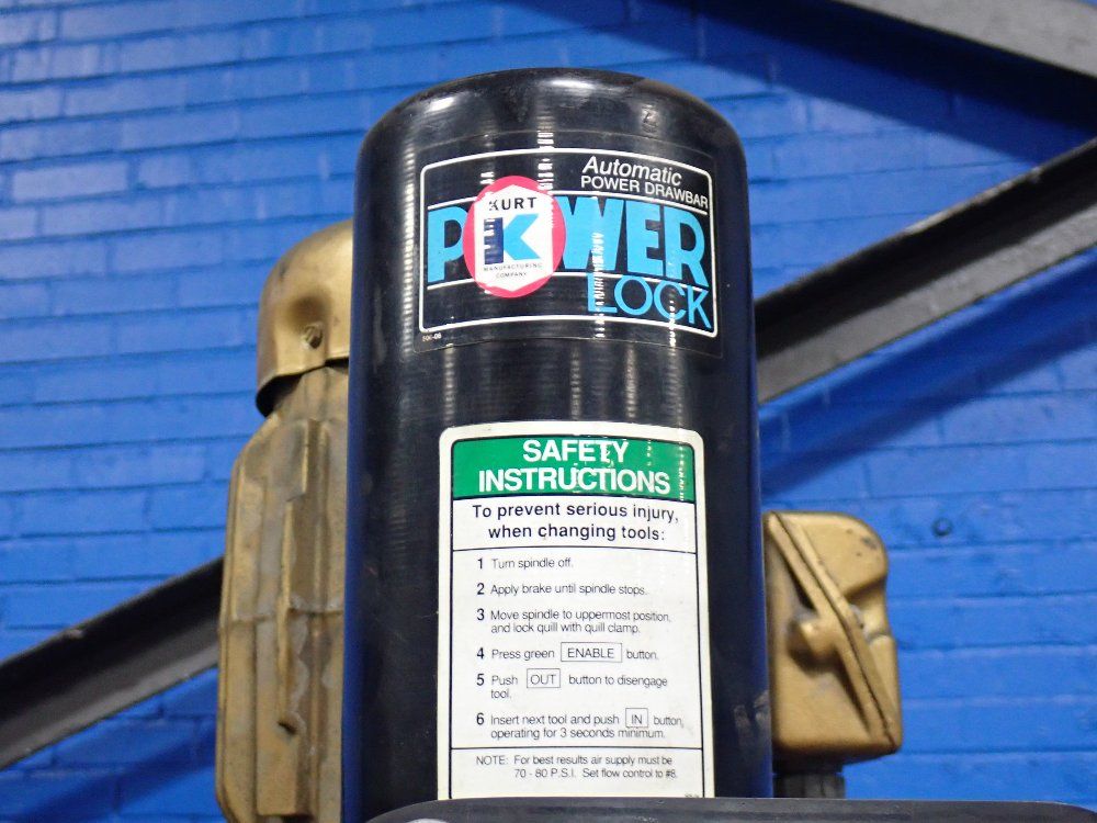 Bridgeport 42"x9" Vertical Mill